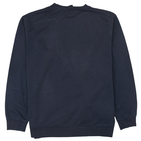 Dickies Men's Blue Crew Neck Pullover Sweatshirt L Regular Fit