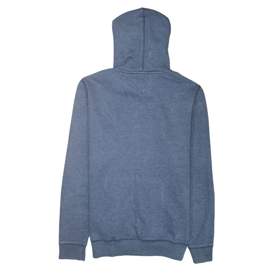 Tommy Jeans Women Blue Full Zip Hoodie XL Regular Fit Casual