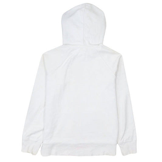 Levi's Women's White Small Logo Pullover Hoodie