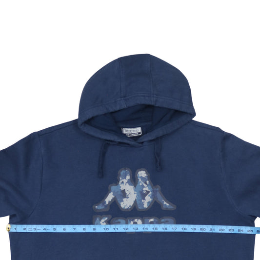 Kappa Men's Blue 2XL Pullover Hoodie Fleece Sportswear