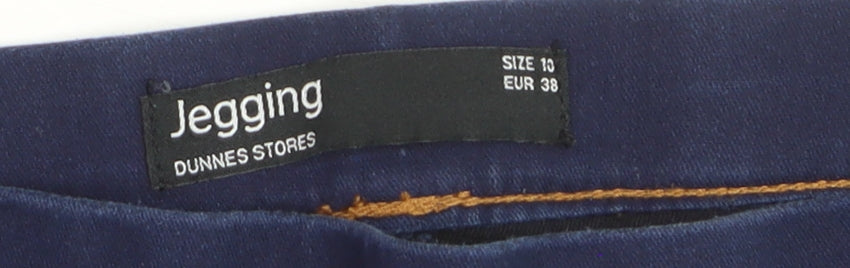 Additional view of Dunnes women’s blue, size UK 10 slim, fit jegging jeans
