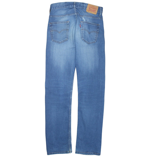 Levi's 511 Teen Blue Denim Slim Fit Straight Jeans Size 14