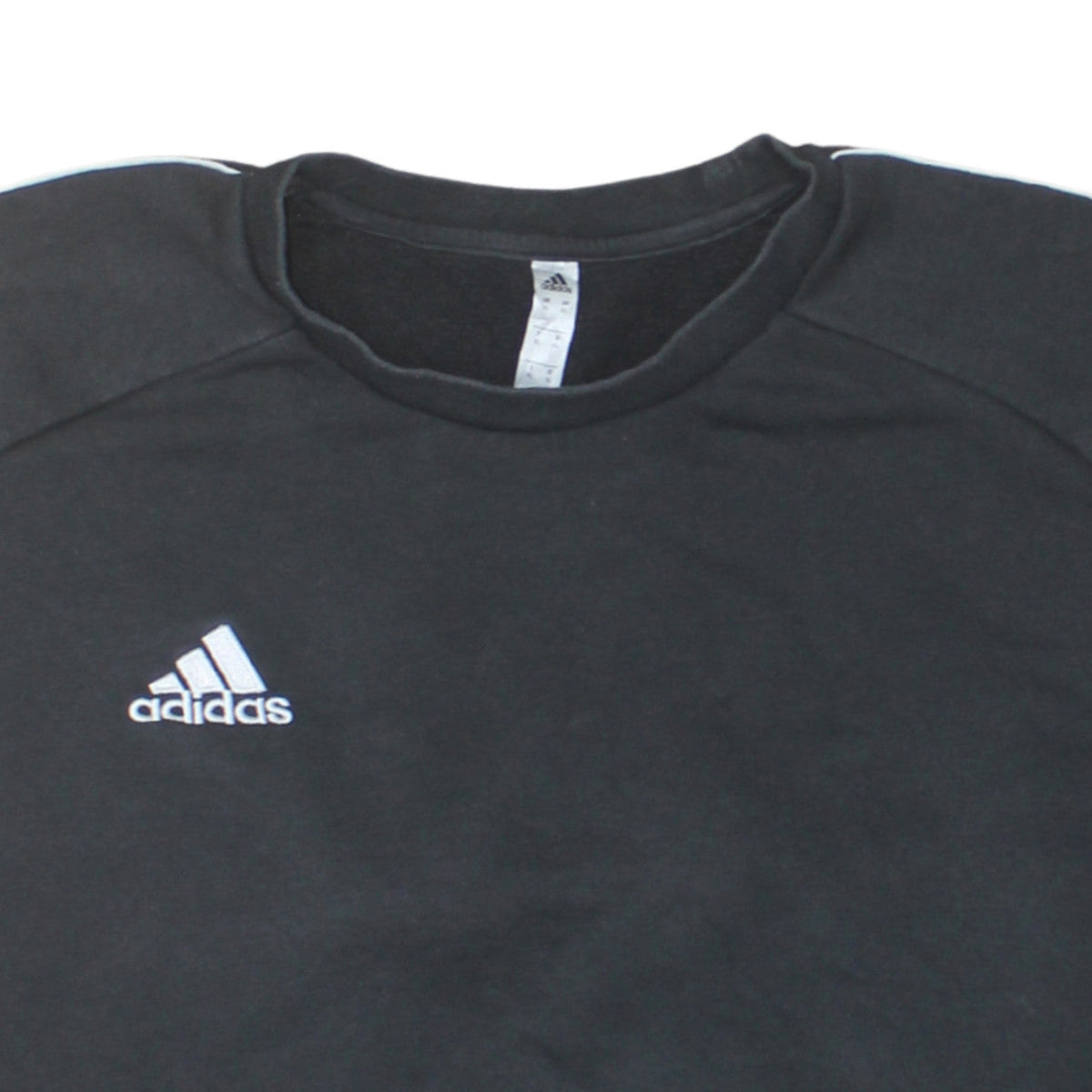 Additional view of Adidas Men's Black XL Crew Neck Pullover Sweatshirt Sports Style