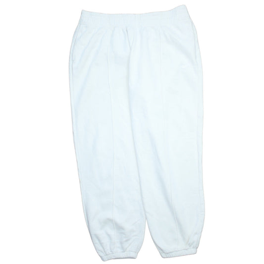 Nike Women's White XL Fleece Jogger Sweatpants Activewear Trousers