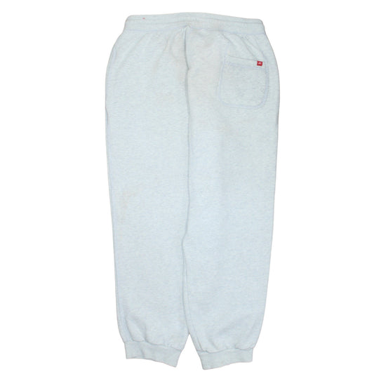 Nike Men's Grey Fleece Jogger Sweatpants L Regular Fit