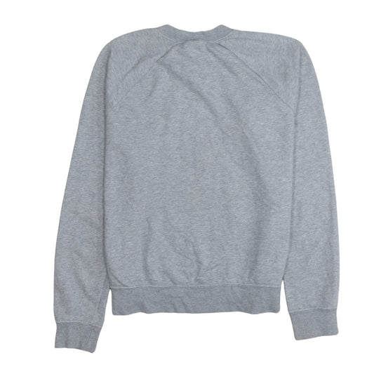 Nike Men's Grey Crew Neck Logo Sweatshirt M Regular Fit