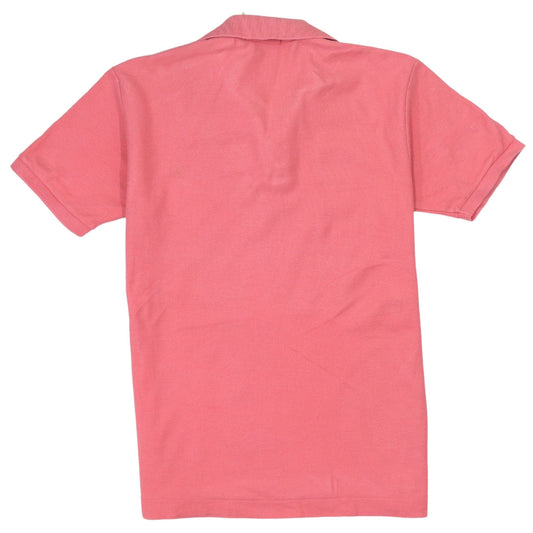 Fila Pink Cotton Short Sleeve Polo Shirt Teens Size 152