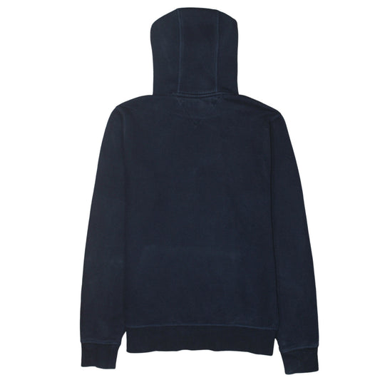 Tommy Hilfiger Mens Blue Small Pullover Hoodie Embroidered Logo