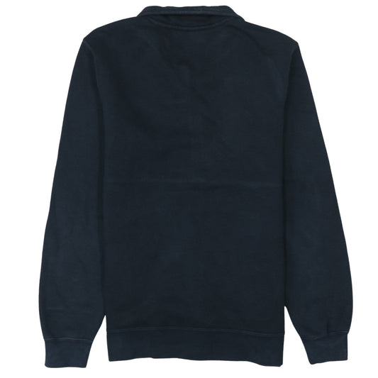 Nike Men's Black Small 1/2 Zip Sweatshirt Fleece Pullover