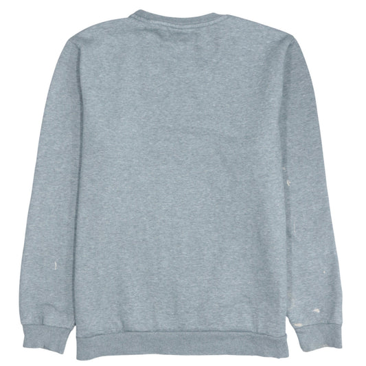 Puma Men's Grey Crew Neck Pullover Sweatshirt Size M
