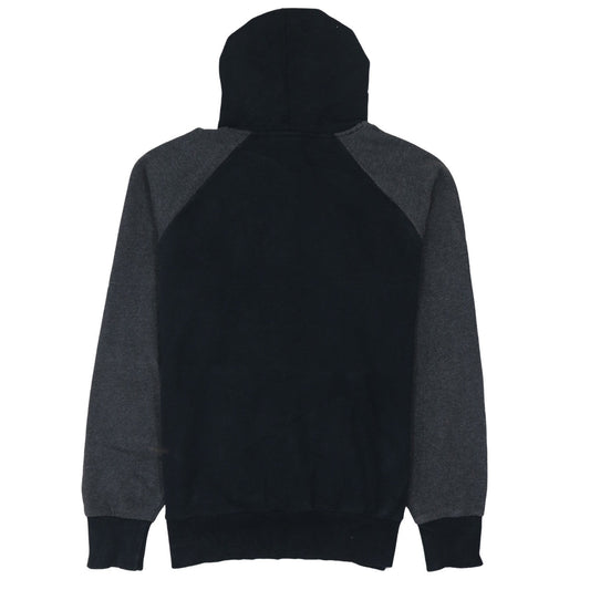 Ellesse Mens Black Pullover Hoodie M Retro Sports Logo Sweatshirt