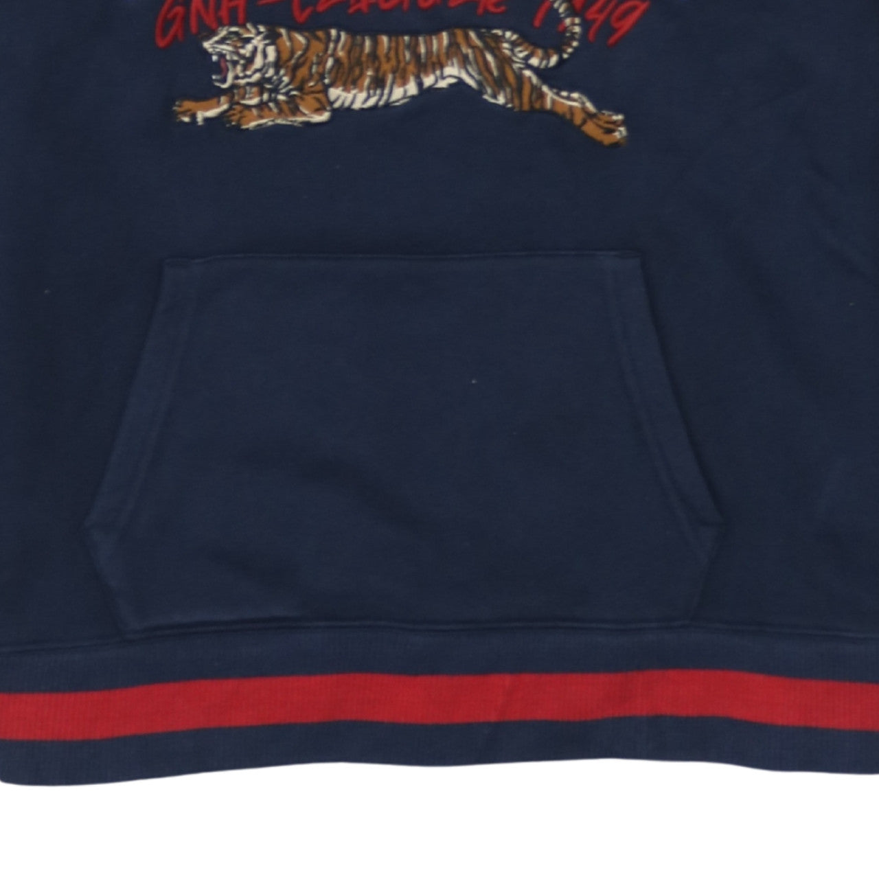 GANT Boys Navy Blue Hooded Pullover Sweatshirt 13-14 Years Cotton Blend