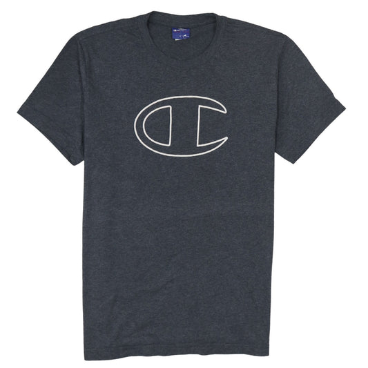 Champion Men Grey M Short Sleeve Crew Neck Sports T-Shirt
