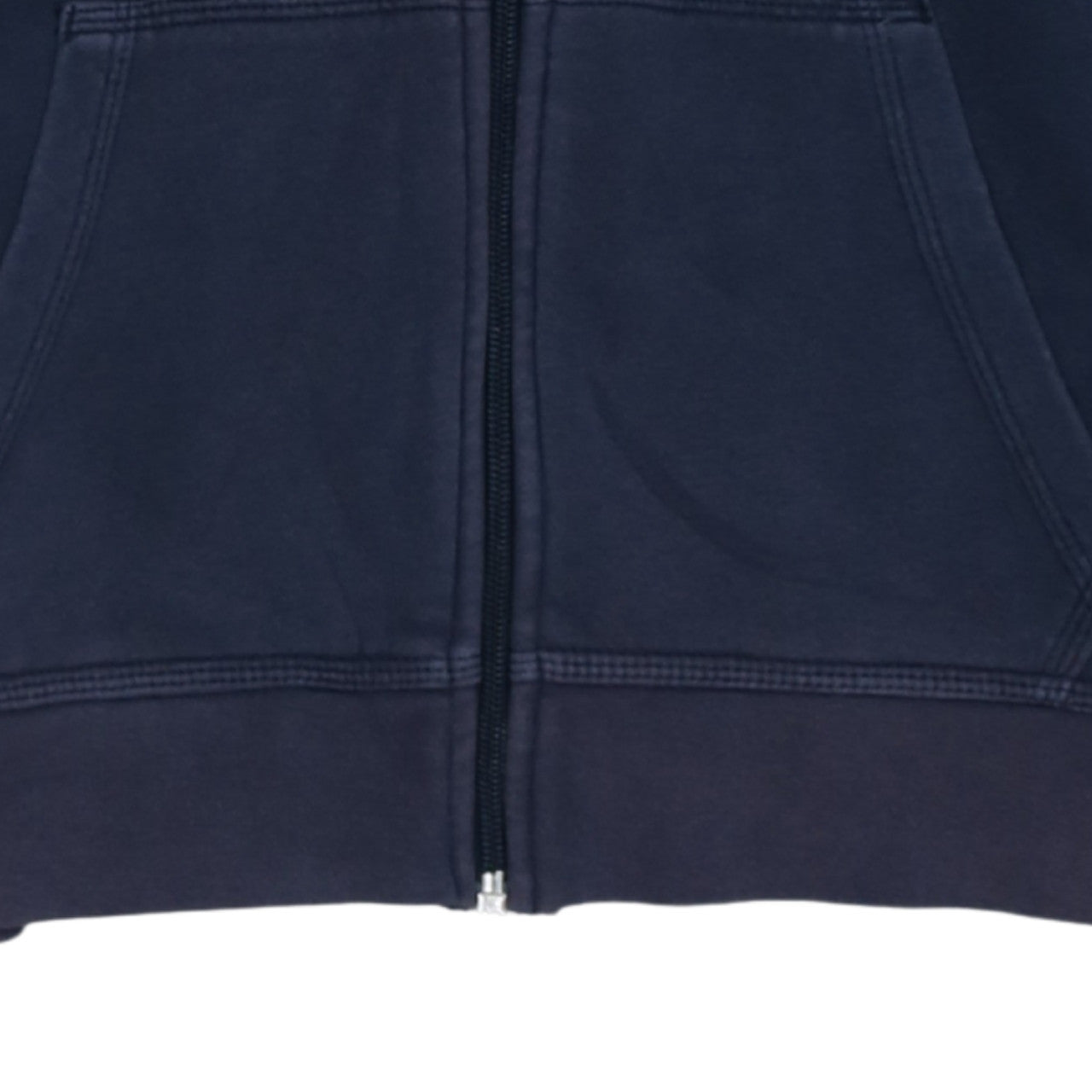 Additional view of Nike boys’ blue full zip hoodie 13-15 years fleece hooded sweatshirt