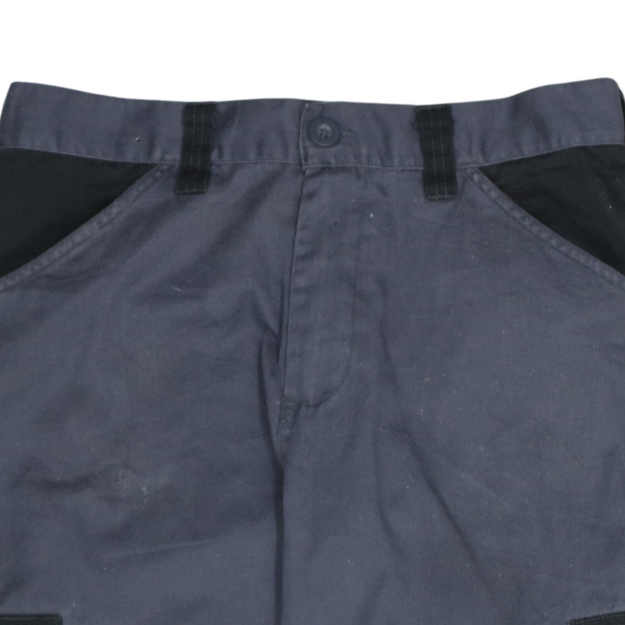 Dickies Men's Blue Cargo Work Trousers Size 32R Cotton Blend