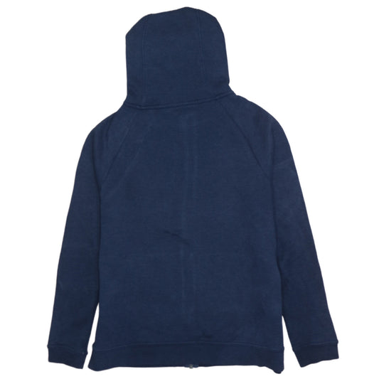 Nike Men's Blue Full Zip Hoodie Small Sports Fleece Sweatshirt