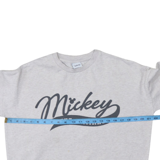 Disney Women Grey Mickey The Original Sweatshirt UK 12