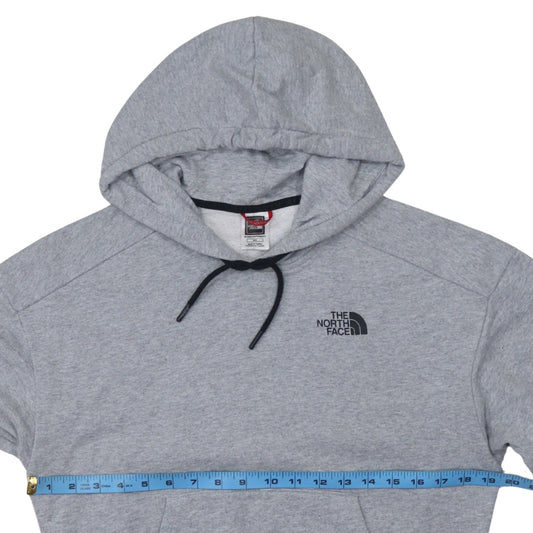 The North Face Womens Grey Pullover Hoodie Small Cotton Blend