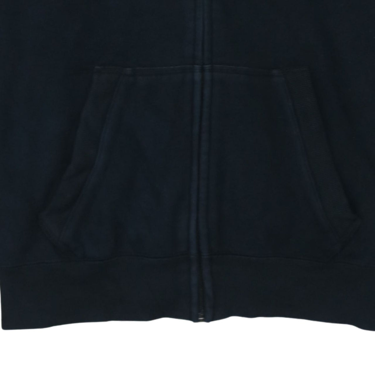 Additional view of Puma Men’s Black Full Zip Hoodie L Logo Sports Fleece