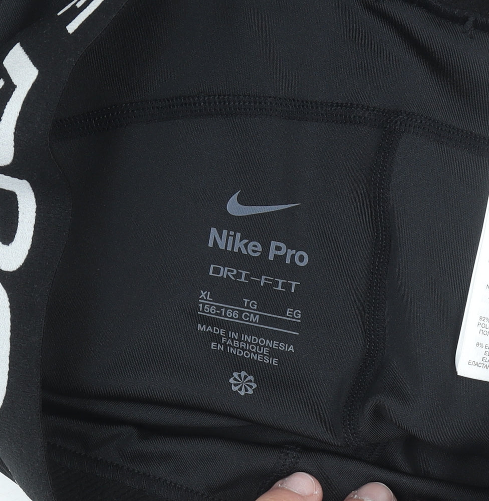 Nike Pro Women's Black Dri-FIT Compression Leggings XL