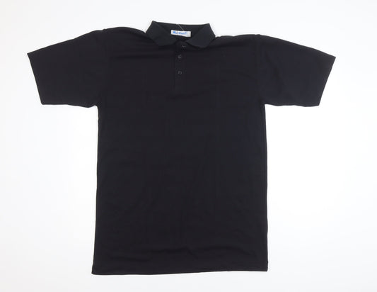 Martinelli by Deejay Men's Black Polo Shirt Size L Short Sleeve