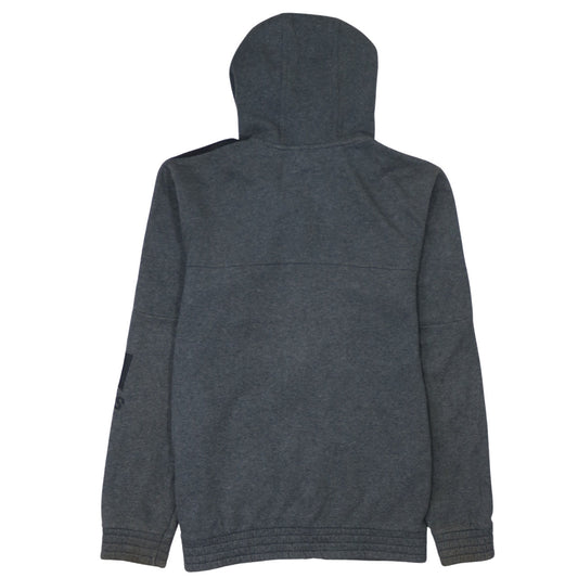 adidas Men's Grey Full Zip Hoodie Small Sportswear Jacket