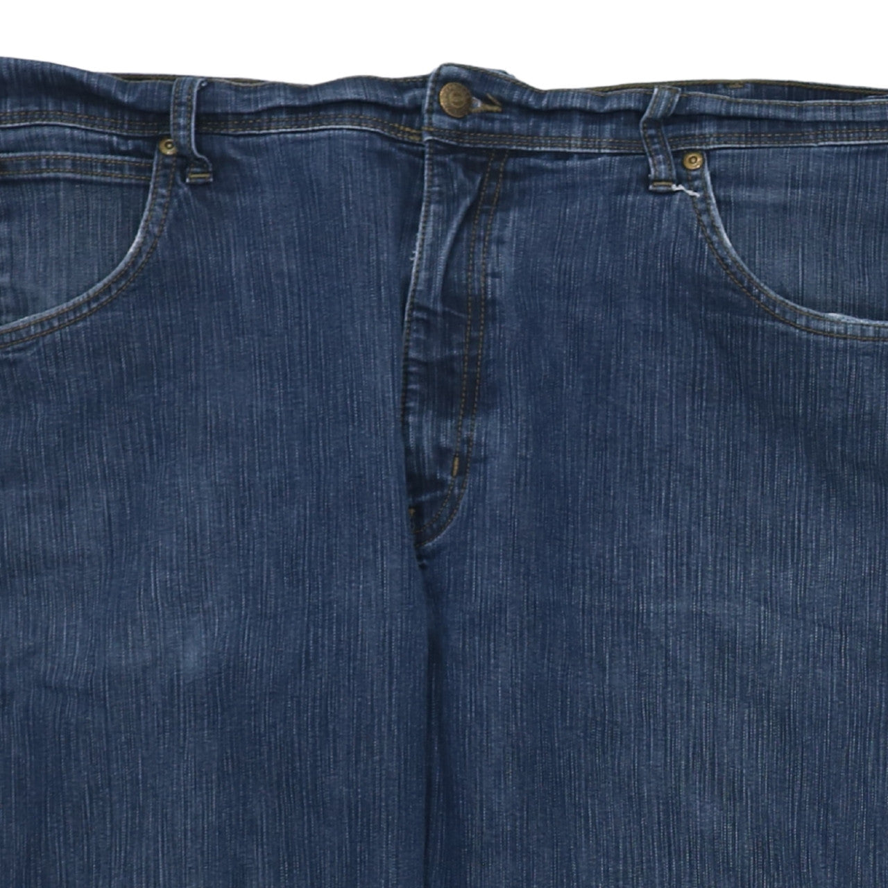 Wrangler Men's Blue 34x32 Carpenter Straight Leg Denim Jeans