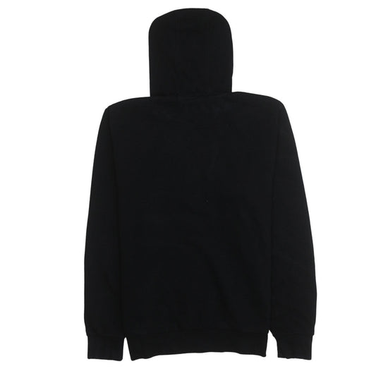 Kappa Men's Black Pullover Hoodie Large Graphic Logo Sportswear