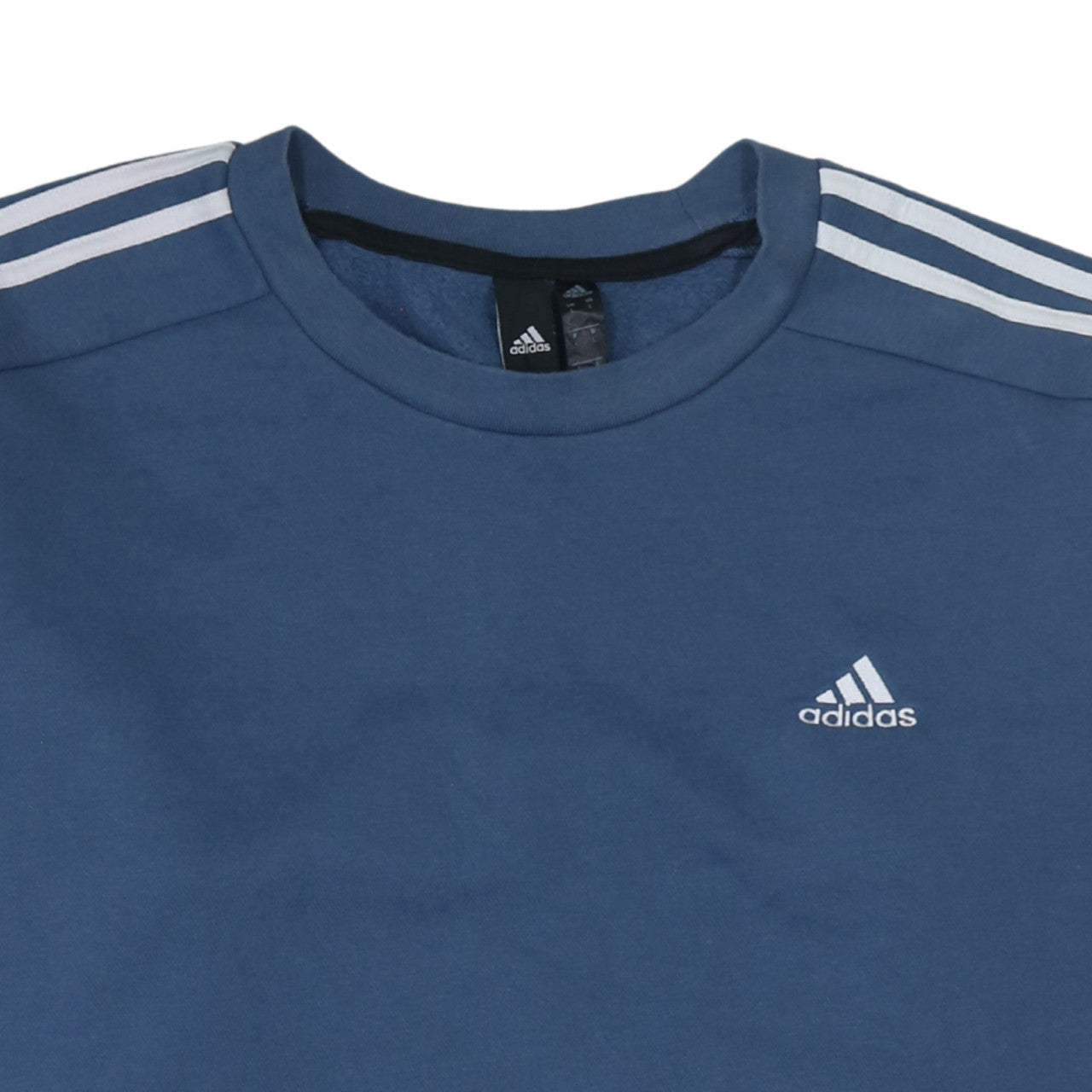Adidas Men's Blue 2XL Crew Neck Pullover Sweatshirt