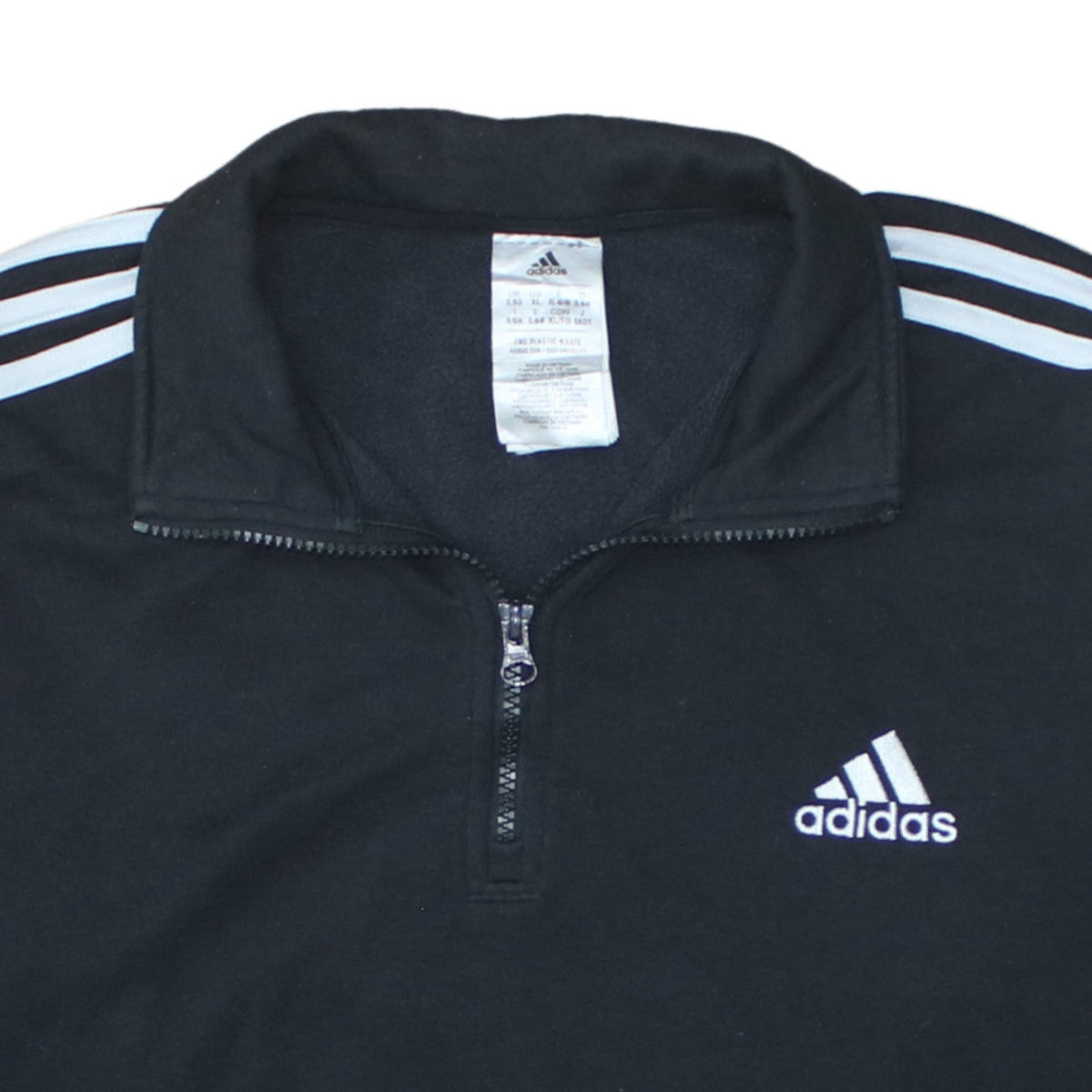 Additional view of Adidas Women Black XL 1/4 Zip Sweatshirt jumper Hoodies Top