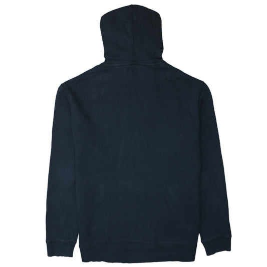 Lee Women’s Black Cotton Pullover Hoodie XL Casual Logo Print