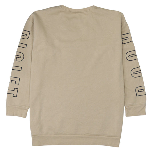Disney Women Beige Winnie the Pooh Pullover Sweatshirt Size M