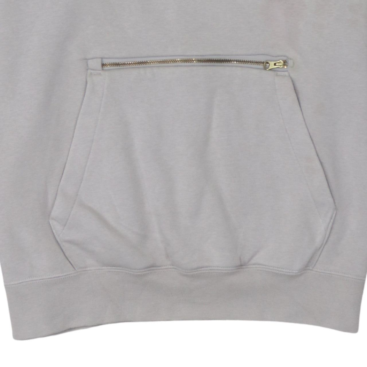 Nike Women’s Beige Oversized Pullover Hoodie Size S Zip Pocket
