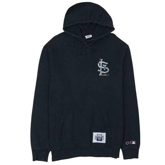 Champion Men's Black 2XL Pullover Hoodie MLB World Tour London Series