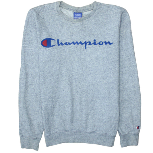 Champion Men's Grey XS Crew Neck Pullover Sweatshirt