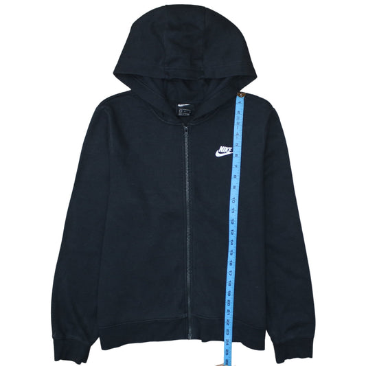 Nike Men's Black Full Zip Hoodie L Fleece Sportswear