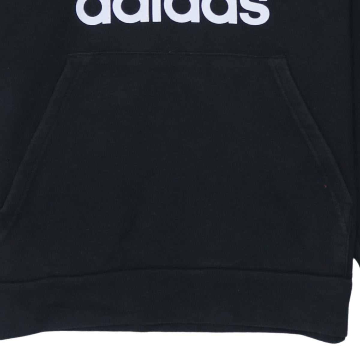 Additional view of Adidas boys’ black pullover hoodie 13-14 years regular fit fleece sweatshirt