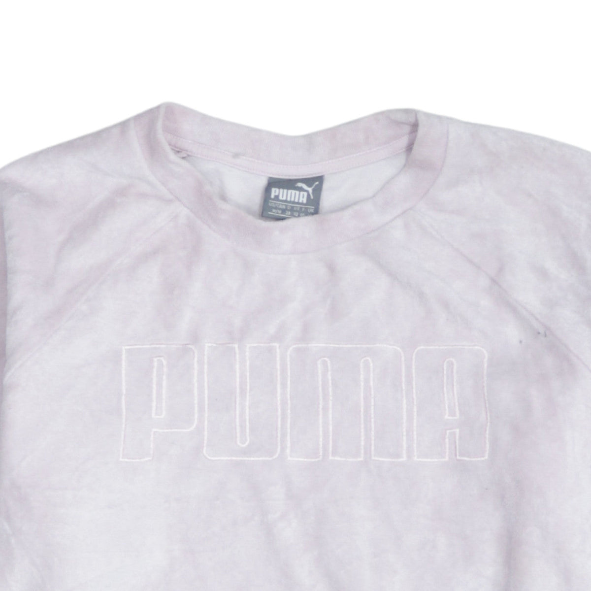 Additional view of Puma Women's Pink Logo Pullover Sweatshirt, size 12