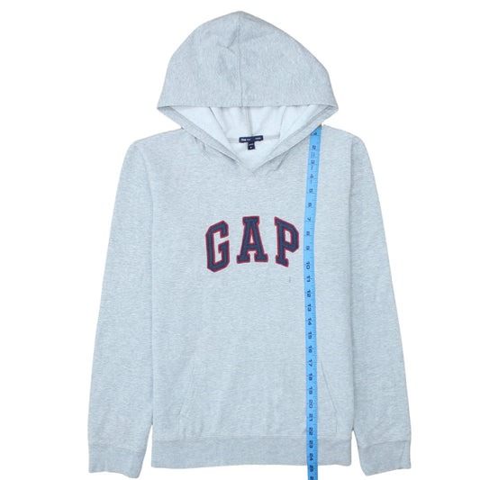 GAP Mens Grey Pullover Hoodie M Stretch Cotton Blend