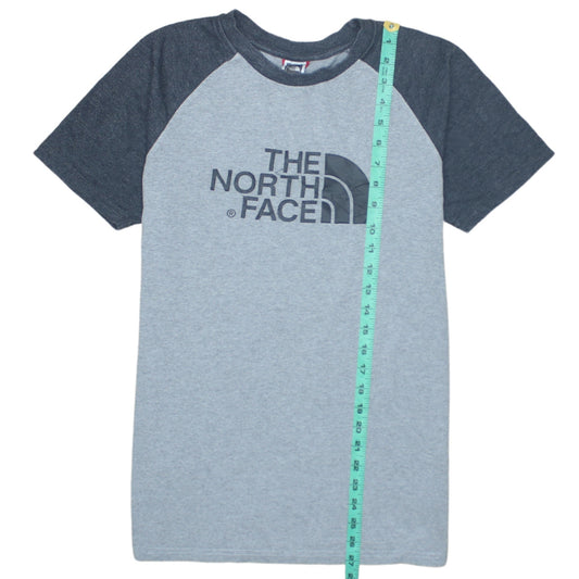 The North Face Men's Grey Short Sleeve Crew Neck T-Shirt Size S