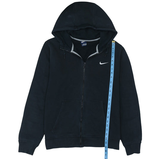 Nike Men's Black Full Zip Hoodie L Fleece Sportswear