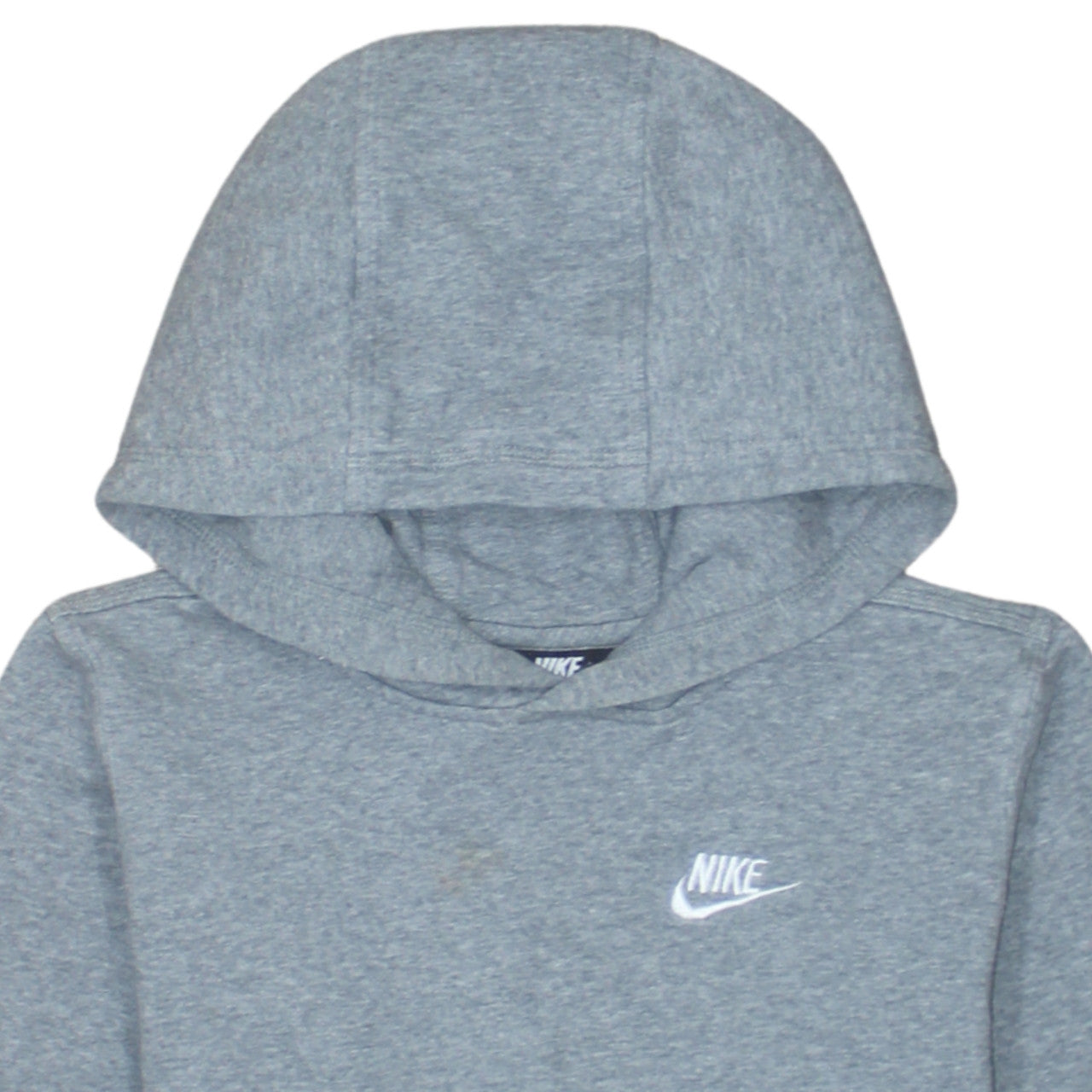 Additional view of Nike boys’ grey pullover hoodie xl fleece casual hooded sweatshirt