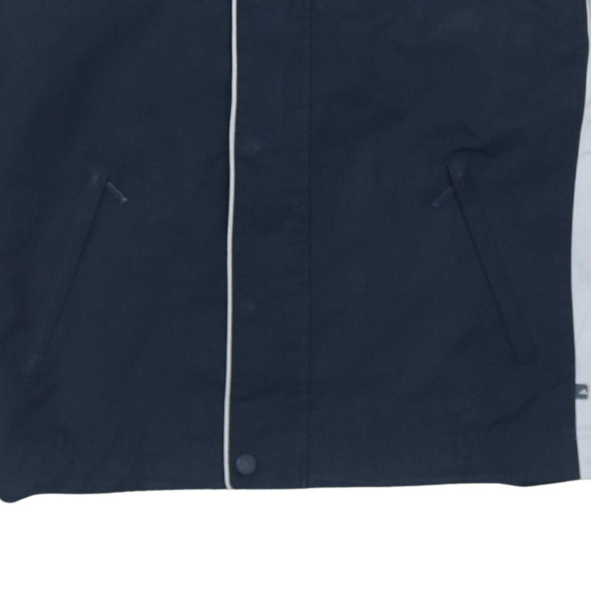 Additional view of Adidas boys’ blue colourblock hooded rain coat 11-12 years
