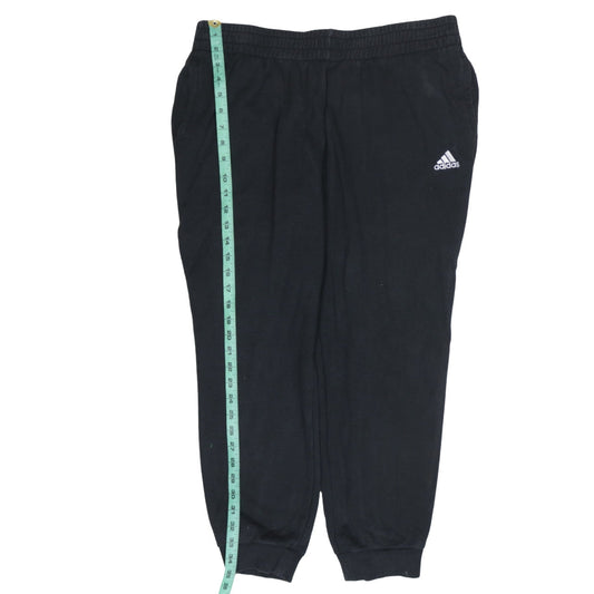 adidas Women Black XL Jogger Sweatpants Activewear Trousers