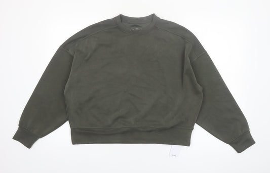 Dunnes Stores Women’s Green Relaxed Fit Active Pullover Sweatshirt Size 8