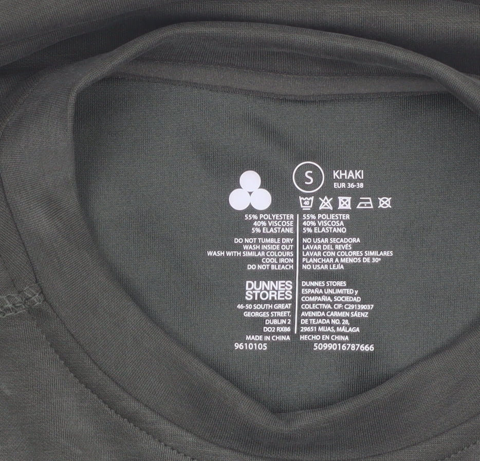 Dunnes Stores Women’s Green Relaxed Fit Active Pullover Sweatshirt Size 8