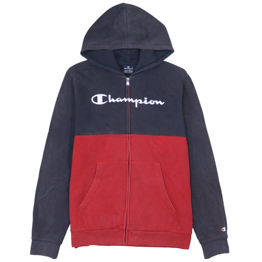 Champion Boys Multicoloured Full Zip Hoodie 15-16 Years Logo Fleece