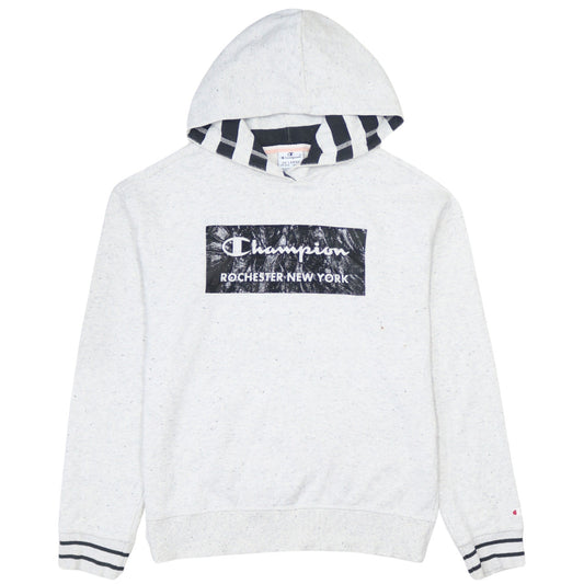 Champion Boys Grey 2XL Pullover Hoodie Rochester New York Graphic