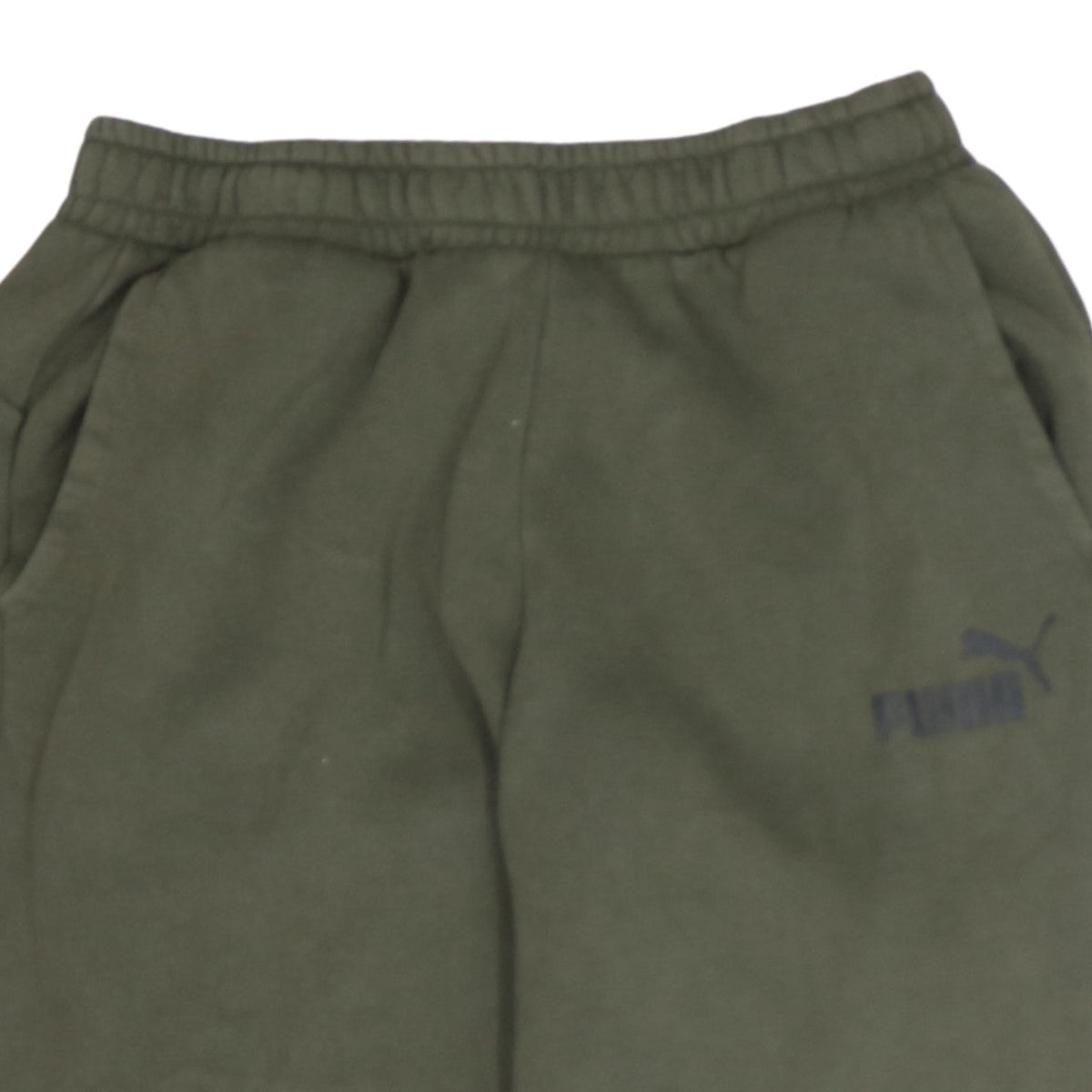 Additional view of Puma boys’ green jogger fleece sweatpants 15-16 years casual trousers