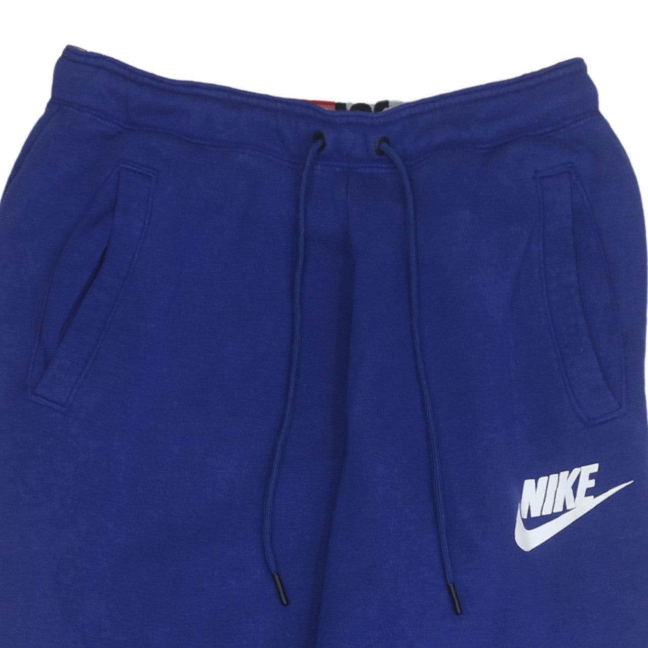 Nike Men Blue Fleece Sweatpants Small Regular Fit Casual